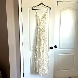 Beautiful Altar’d state Ivory Maxi Dress